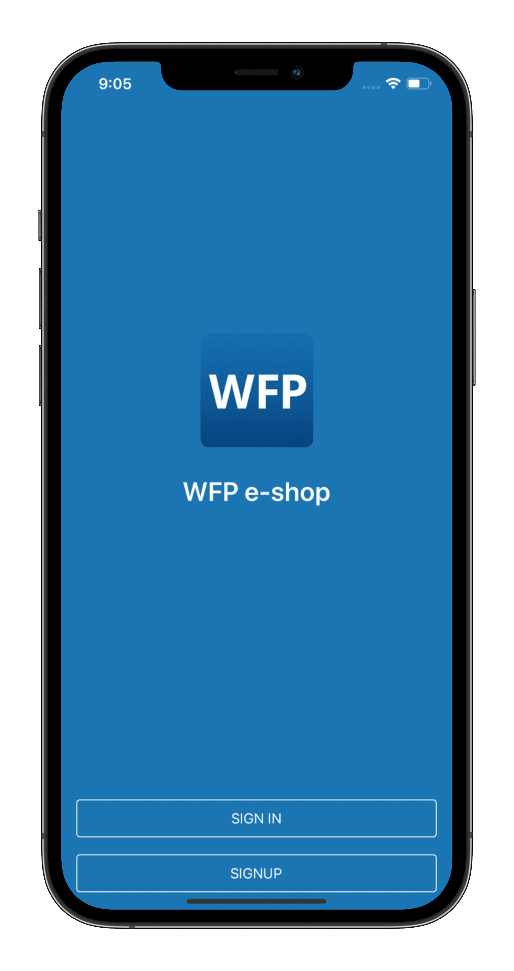 WFP eShop Mobile Screenshot 1